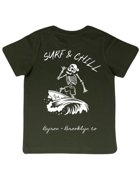 Byron Brooklyn Co - Surf And Chill Tee | Various Colours