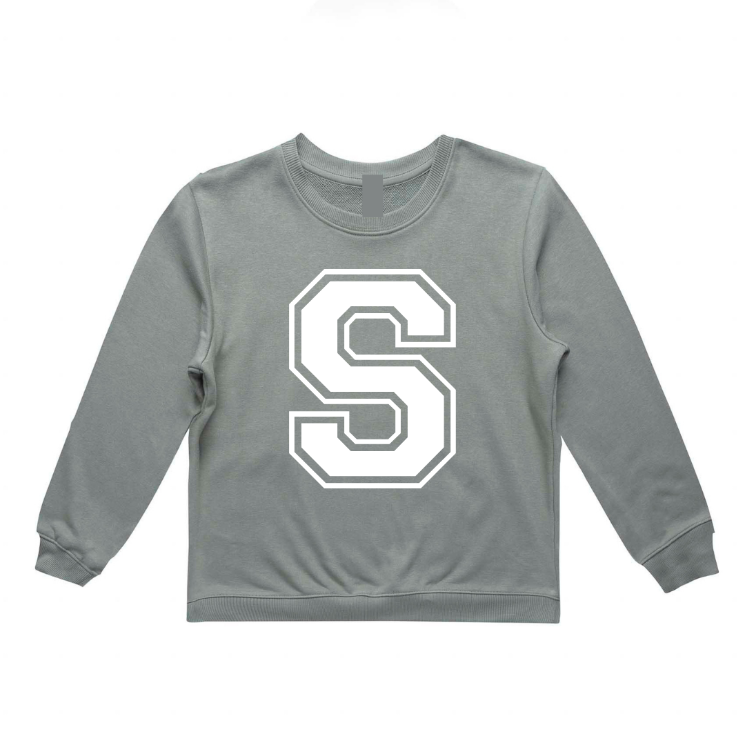 MLW By Design - Personalised Varsity Fleece Crew *CLEARANCE*