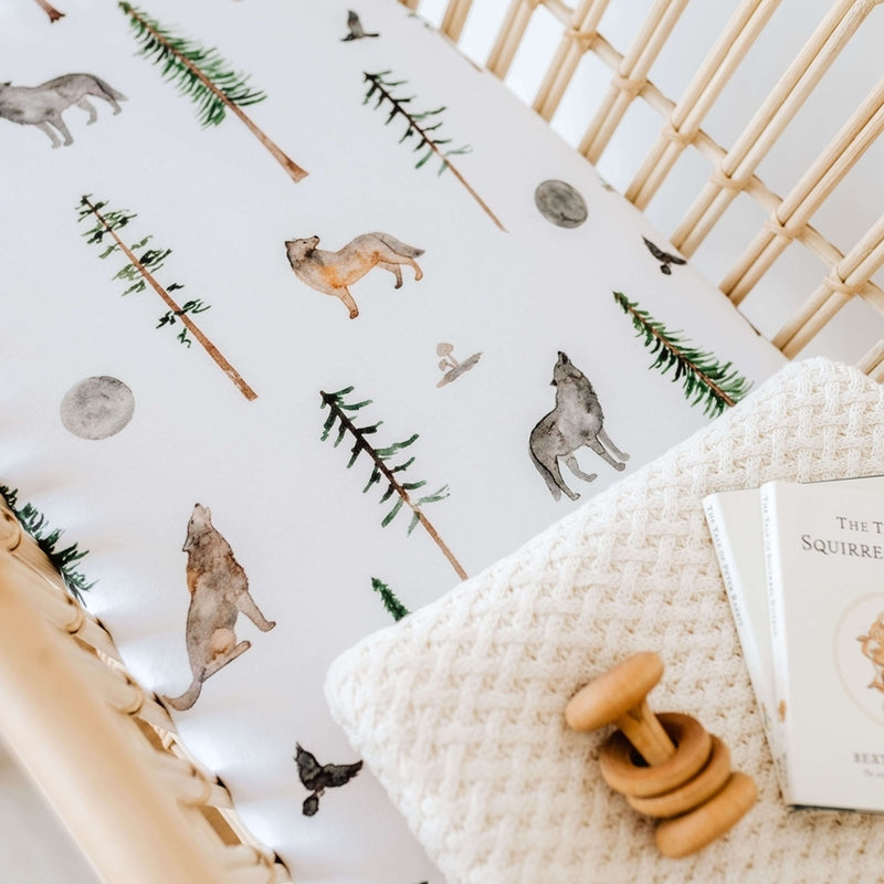 Snuggle Hunny Kids - Alpha Bassinet Sheet/Change Pad Cover