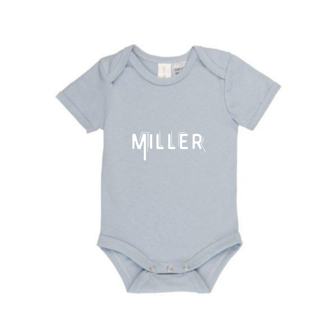 MLW By Design - Name Outline Bodysuit | Various Colours