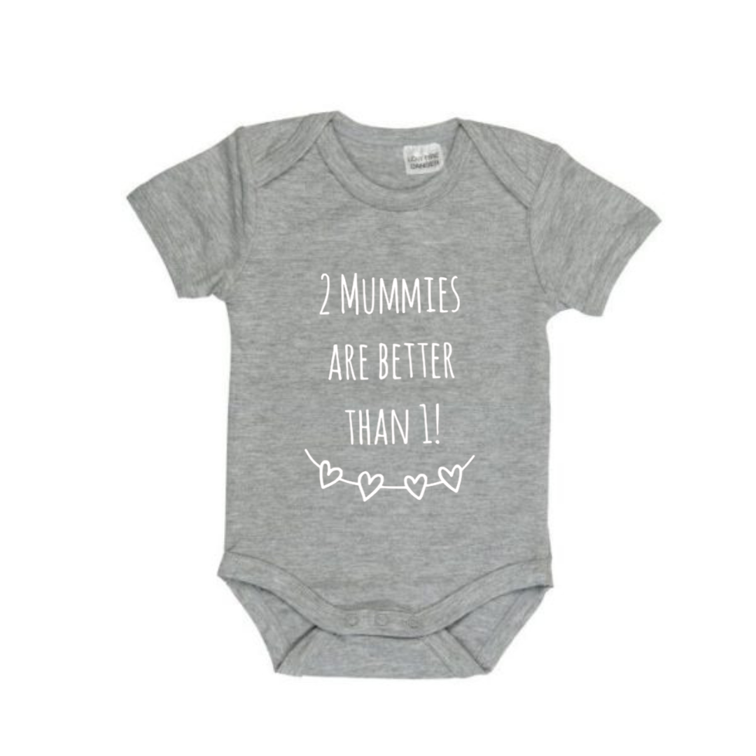 MLW By Design - 2 Mummies Bodysuit | Various Colours