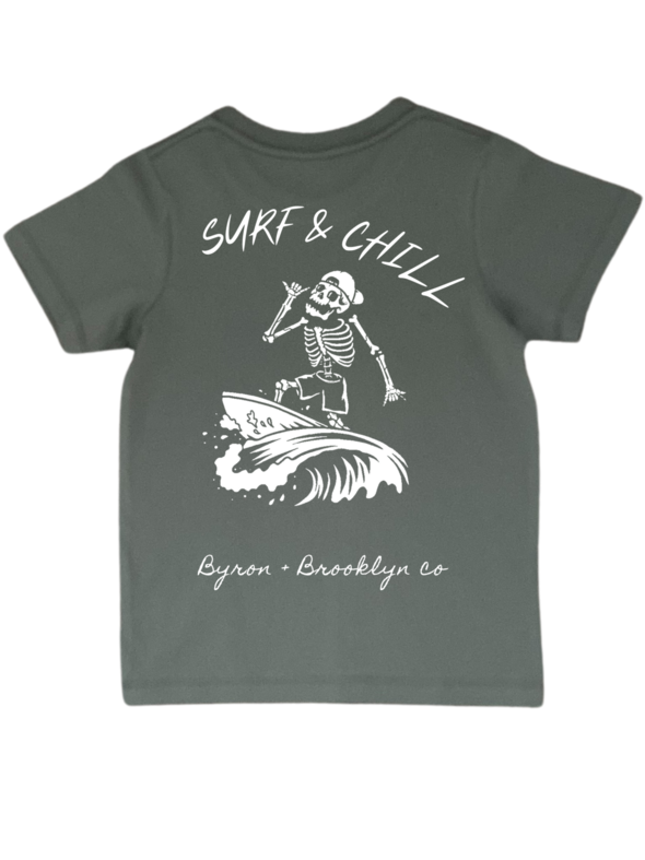 Byron Brooklyn Co - Surf And Chill Tee | Various Colours