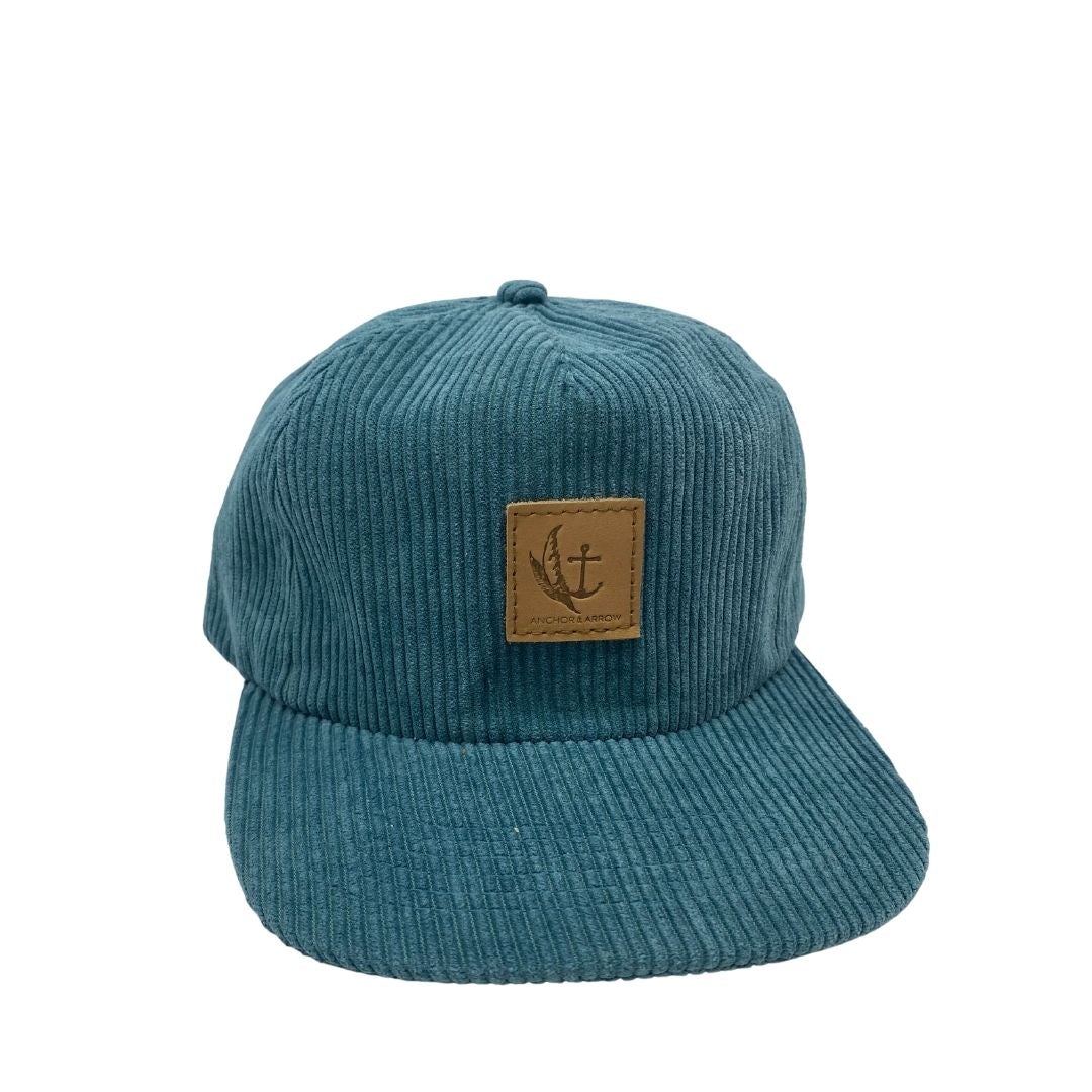 Anchor & Arrow - Cord Hat | Teal