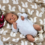 Tinker Tot Baby - Organic Cotton Swaddle – Spunky Squirrel