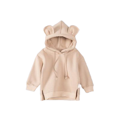 All Ears Hoodie Beige My Little Wardrobe