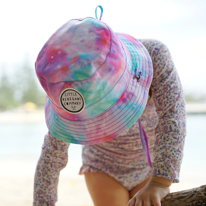 Little Renegade Company - Cotton Candy Reversible Bucket Hat