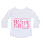MLW By Design - Classy & Fabulous Tee | White or Black