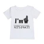 MLW By Design - I’m 1 Let’s Party Tee | White or Black