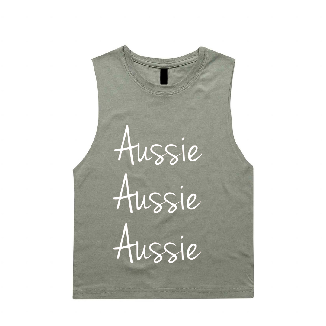 MLW By Design - Aussie Aussie Aussie Tank | Various Colours