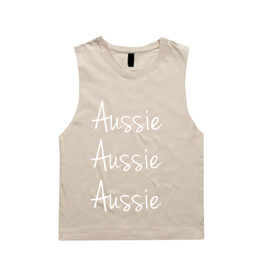 MLW By Design - Aussie Aussie Aussie Tank | Various Colours