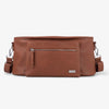 VANCHI - Pram Caddy -  Pebbled Tan
