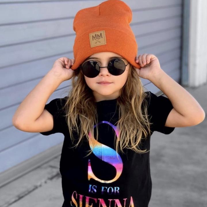 Mini Maxwell - MM Knit Beanie Burnt Orange