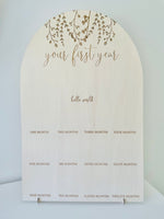 Timber Tinkers - Birthday Board | Floral