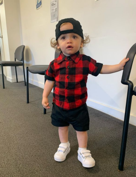 Plaid Shirt Set