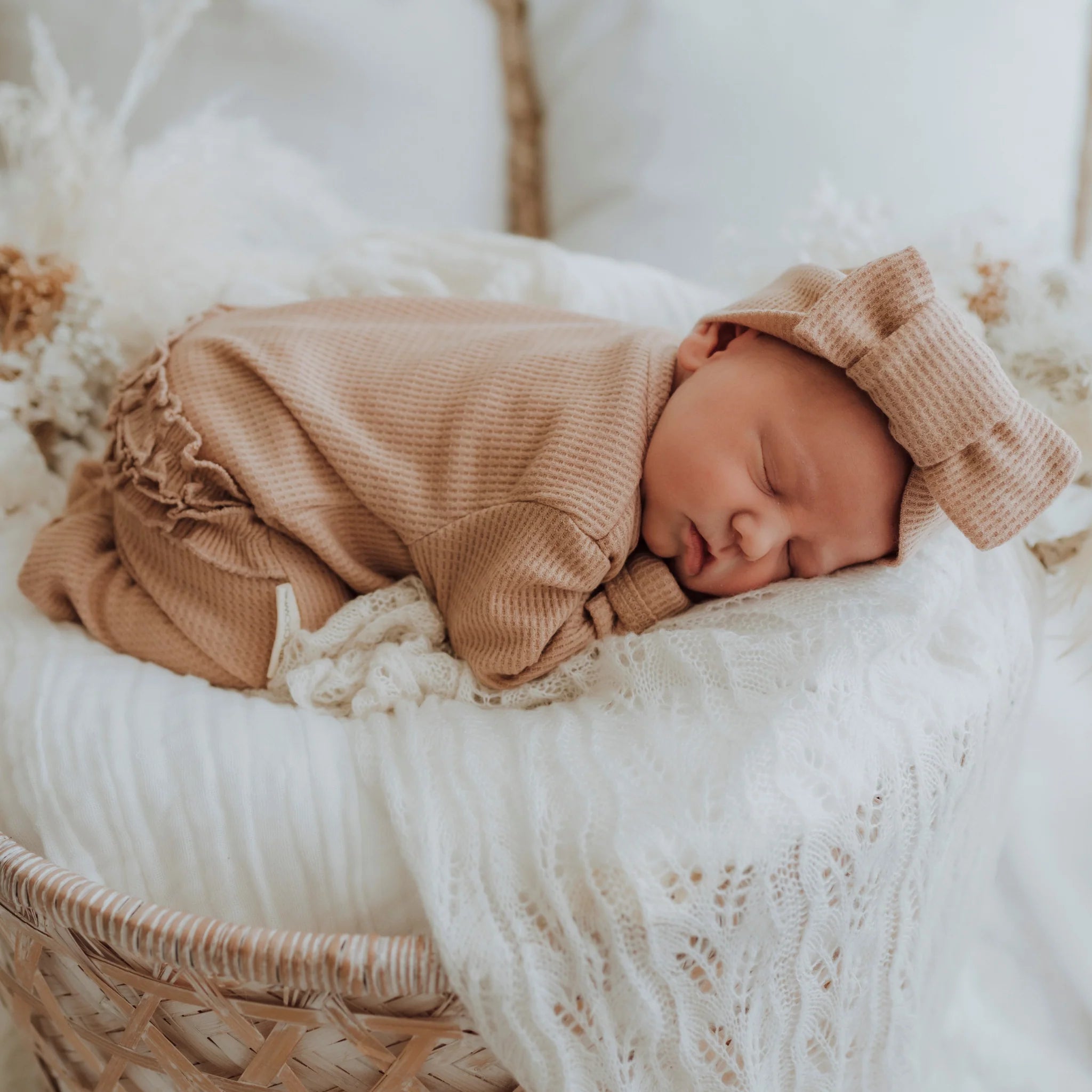 3 Little Crowns My First Outfit Waffle Flutter Bum Footed