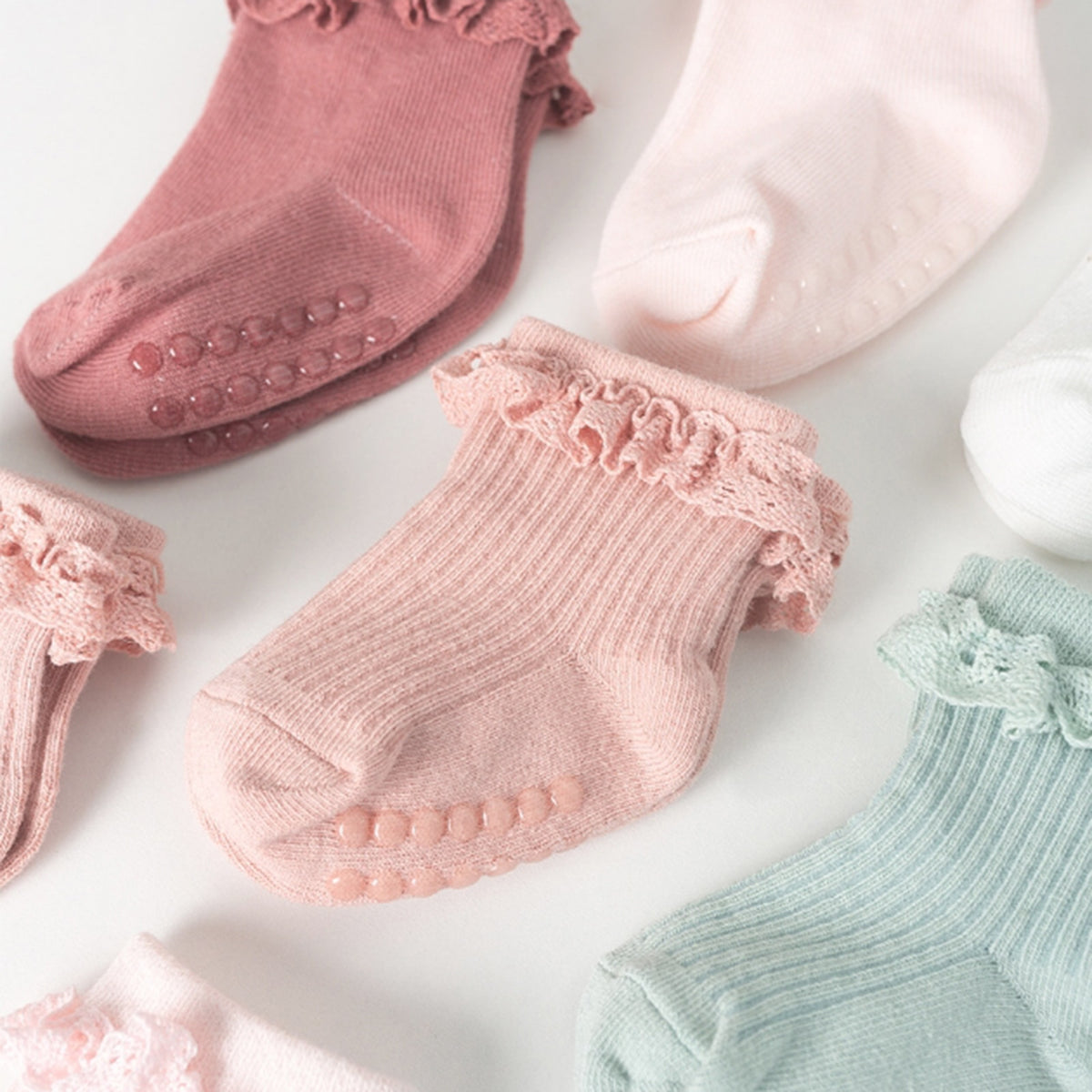 Frilly Ankle Socks | 4 Colours