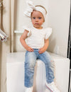 Flutter Bodysuit | White