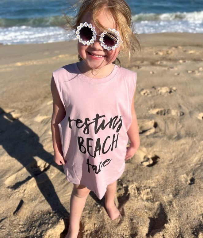 MLW By Design - Resting Beach Face Tank | Various Colours