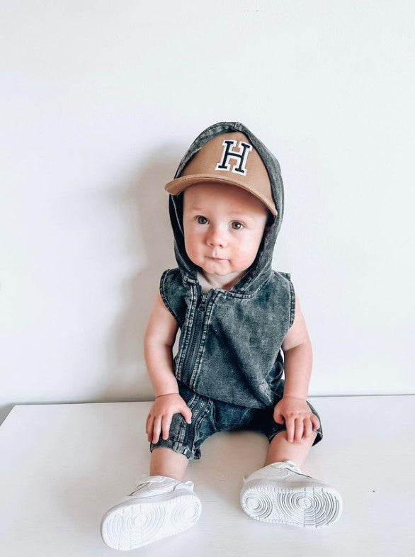 MLW By Design - STREET Romper | Black Wash *CLEARANCE*