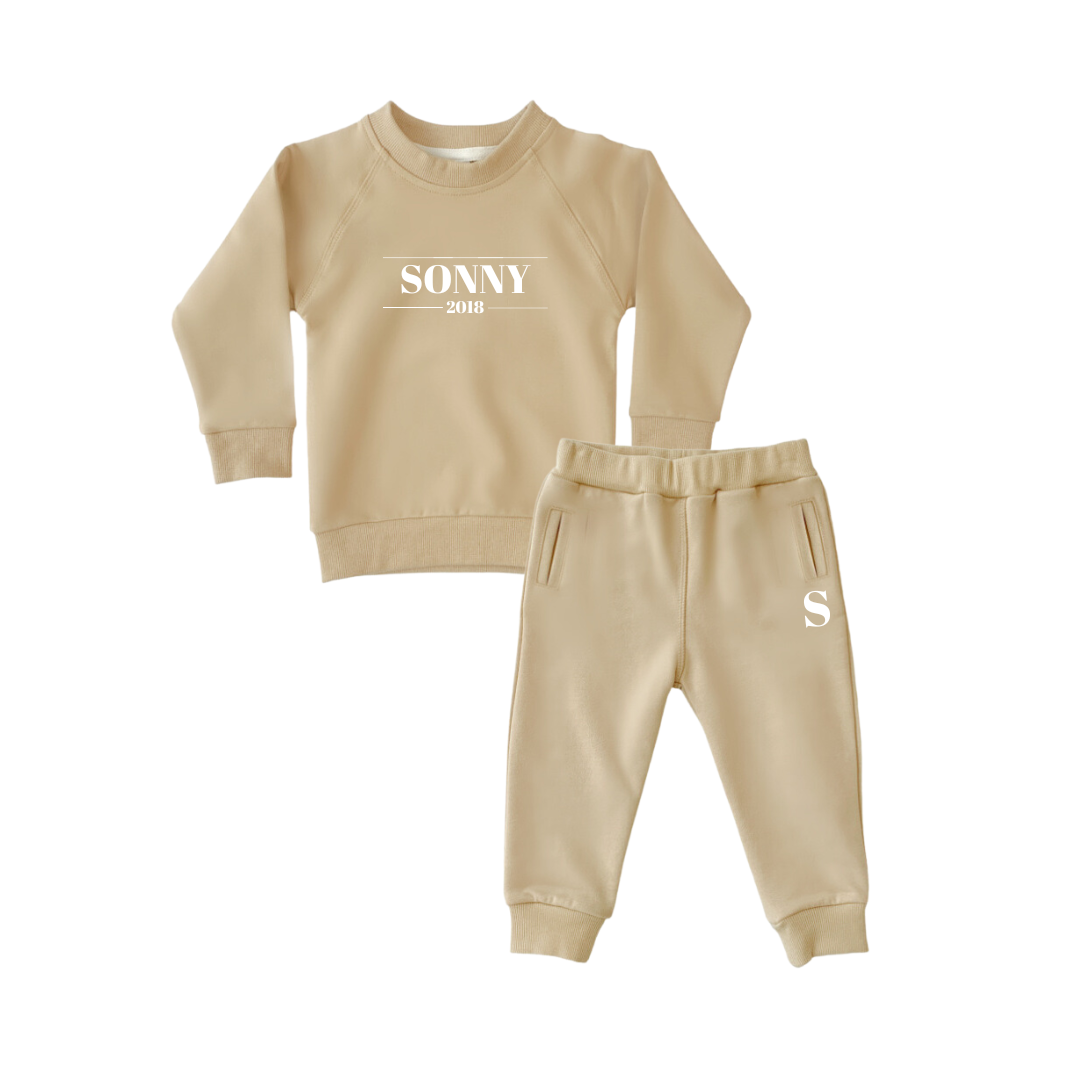 MLW By Design - Personalised Signature Tracksuit | Peanut