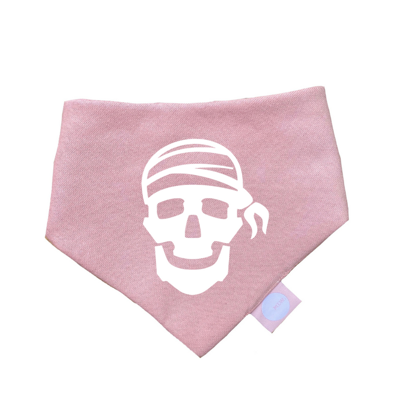 MLW By Design - Pirate Skull Bandana Bib | Various Colours