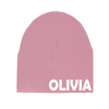 MLW By Design - Personalised Pink Slouch Beanies *LIMITED EDITION*