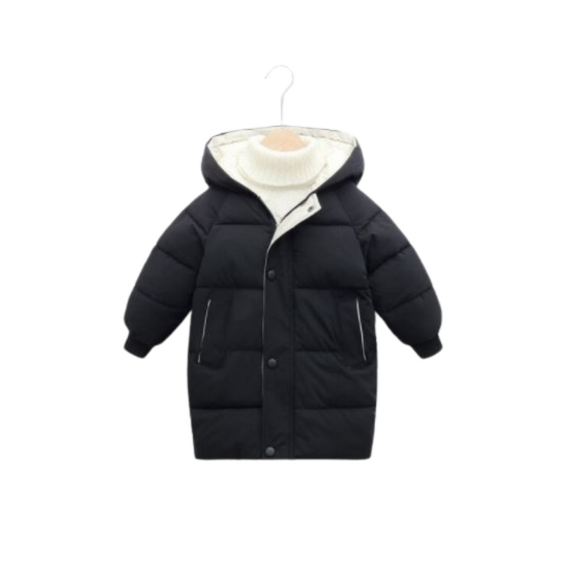 Winter Puffer Jacket | Black