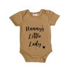 MLW By Design - Nanny's Little Lady Bodysuit | Various Colours