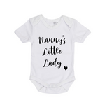 MLW By Design - Nanny's Little Lady Bodysuit | Various Colours