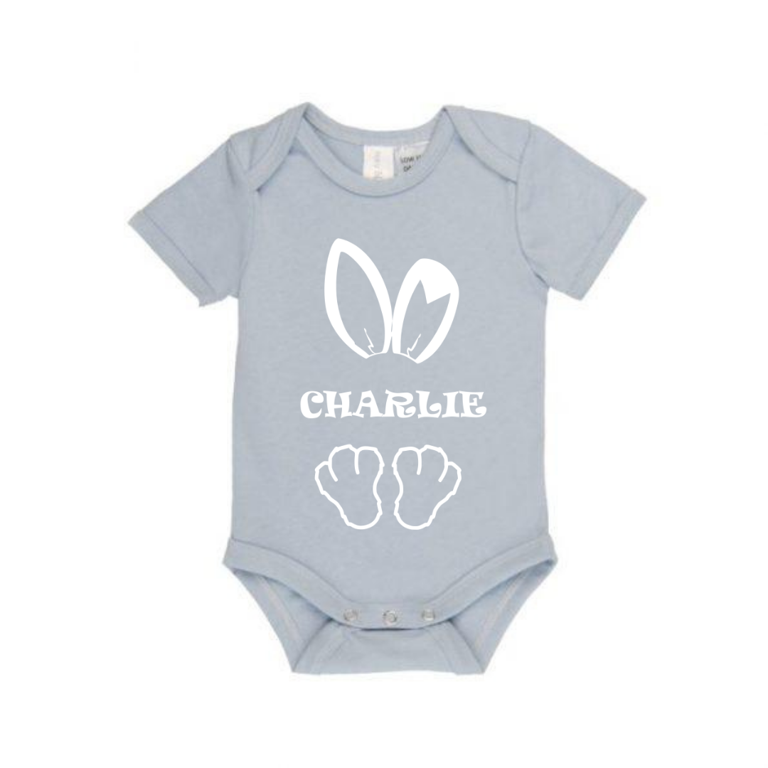 MLW By Design - Personalised Bunny Bodysuit | Various Colours