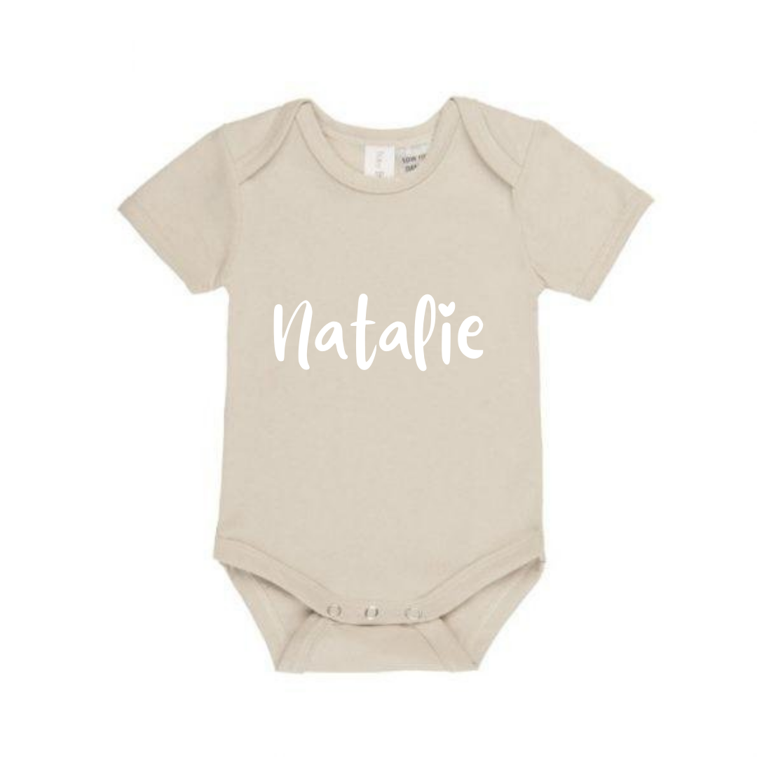 MLW By Design - Personalised Name Bodysuit | Various Colours