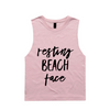MLW By Design - Resting Beach Face Tank | Various Colours
