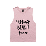 MLW By Design - Resting Beach Face Tank | Various Colours
