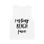 MLW By Design - Resting Beach Face Tank | Various Colours