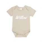 MLW By Design- Personalised Cursive Name Bodysuit | Various Colours