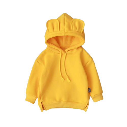 Yellow hoodie toddler sales