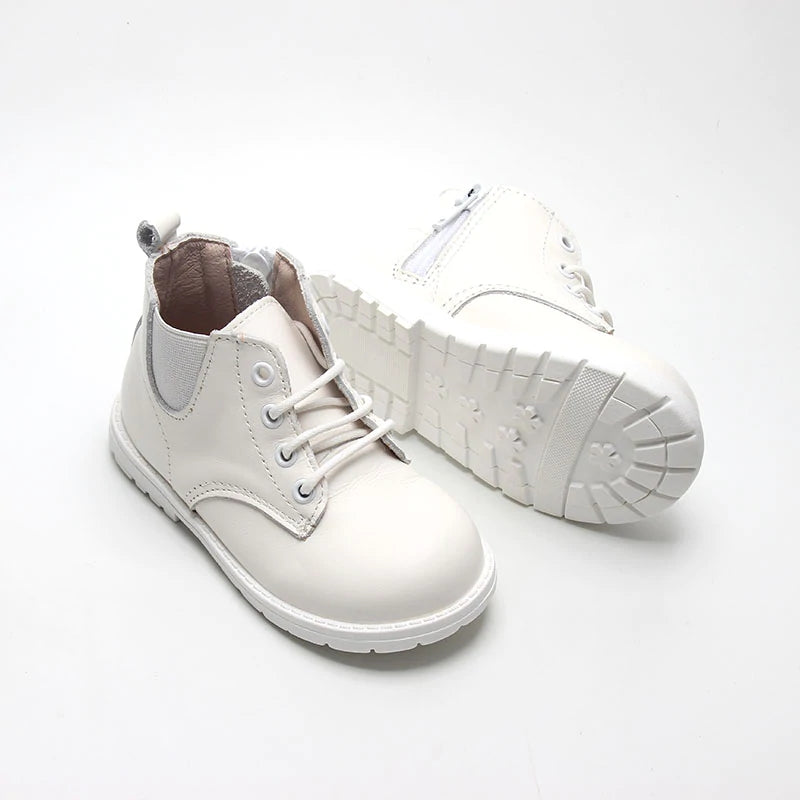 Baby boy white booties on sale