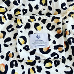 Anchor & Arrow - "Leopard Print" Cot Sheet