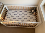 Anchor & Arrow - Indigo pineapples Cot Sheet