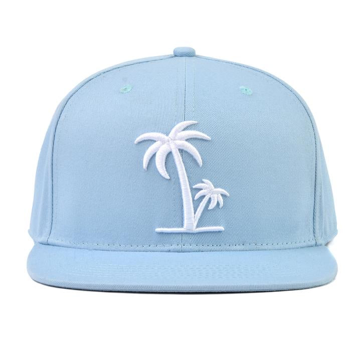 Cubs & Co - BLUE WITH WHITE PALM TREE