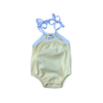 MLW By Design - Candy Ribbed Romper | Baby Yellow