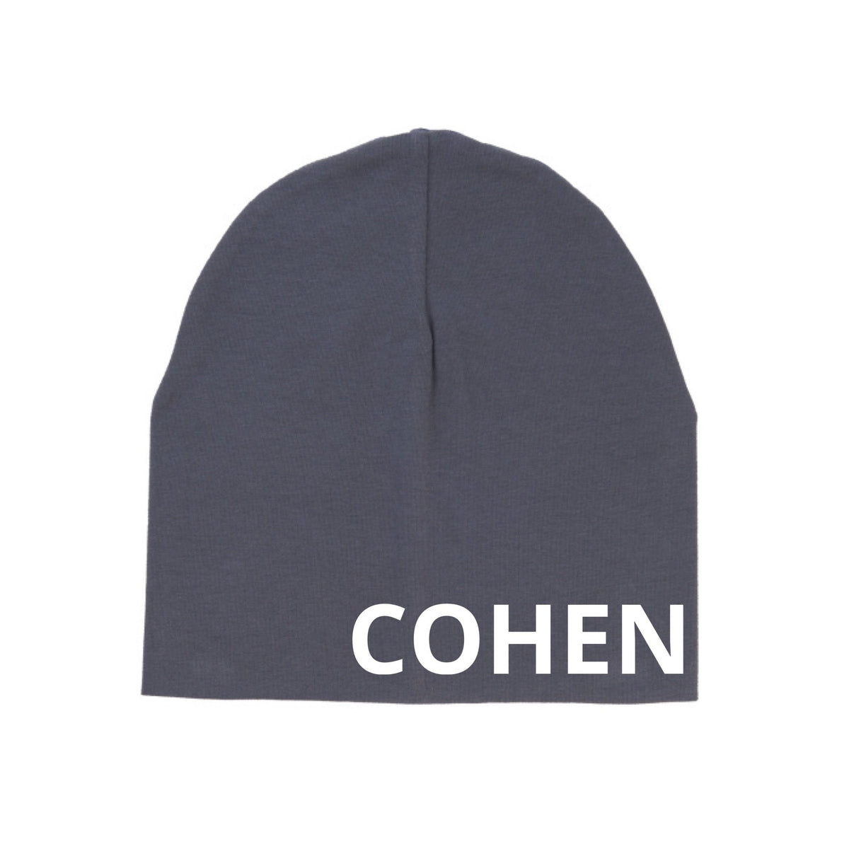 MLW By Design - Personalised Charcoal Slouch Beanies *LIMITED EDITION*