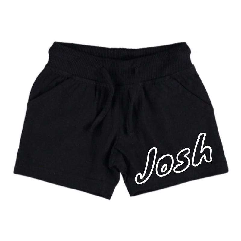 MLW By Design - Personalised Shorts Black