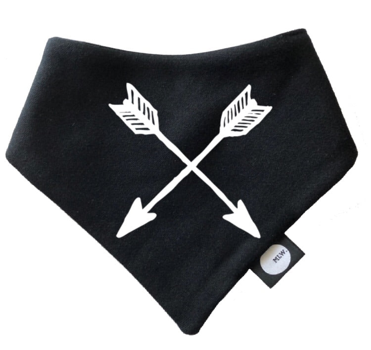 MLW By Design - Arrows Bandana Bib | Various Colours