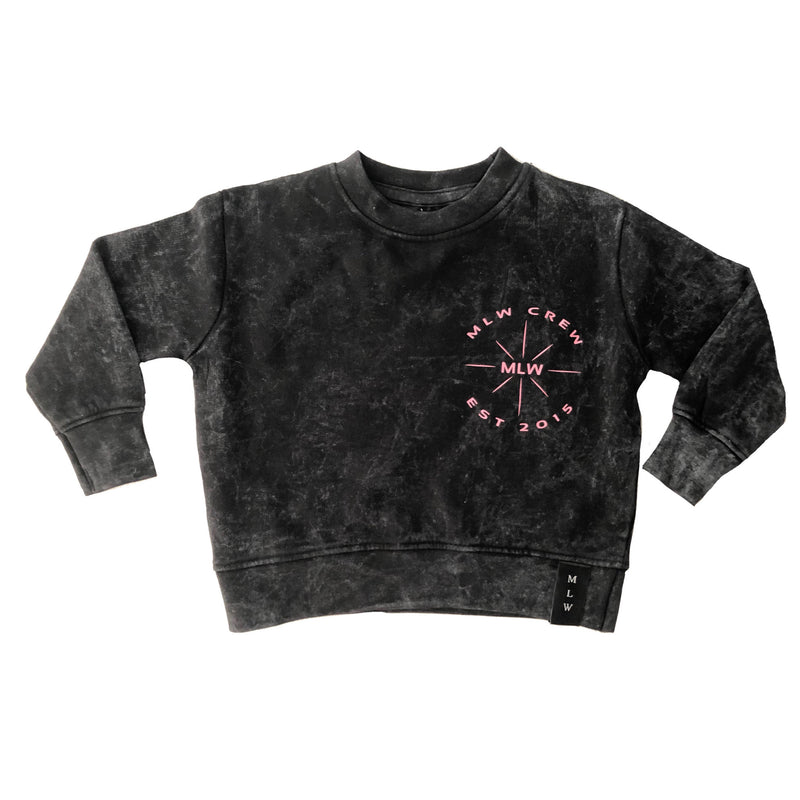 MLW By Design - S.S.S Stonewash Jumper | Pink