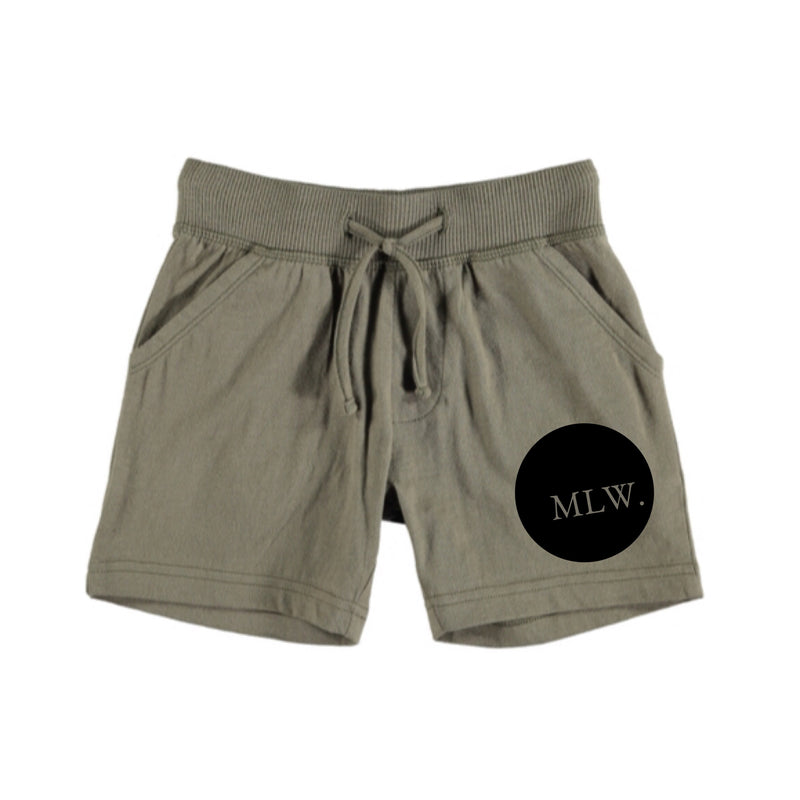MLW By Design - Signature Shorts Green