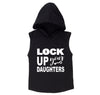 MLW By Design - Lock Up Sleeveless Hoodie | White or Black