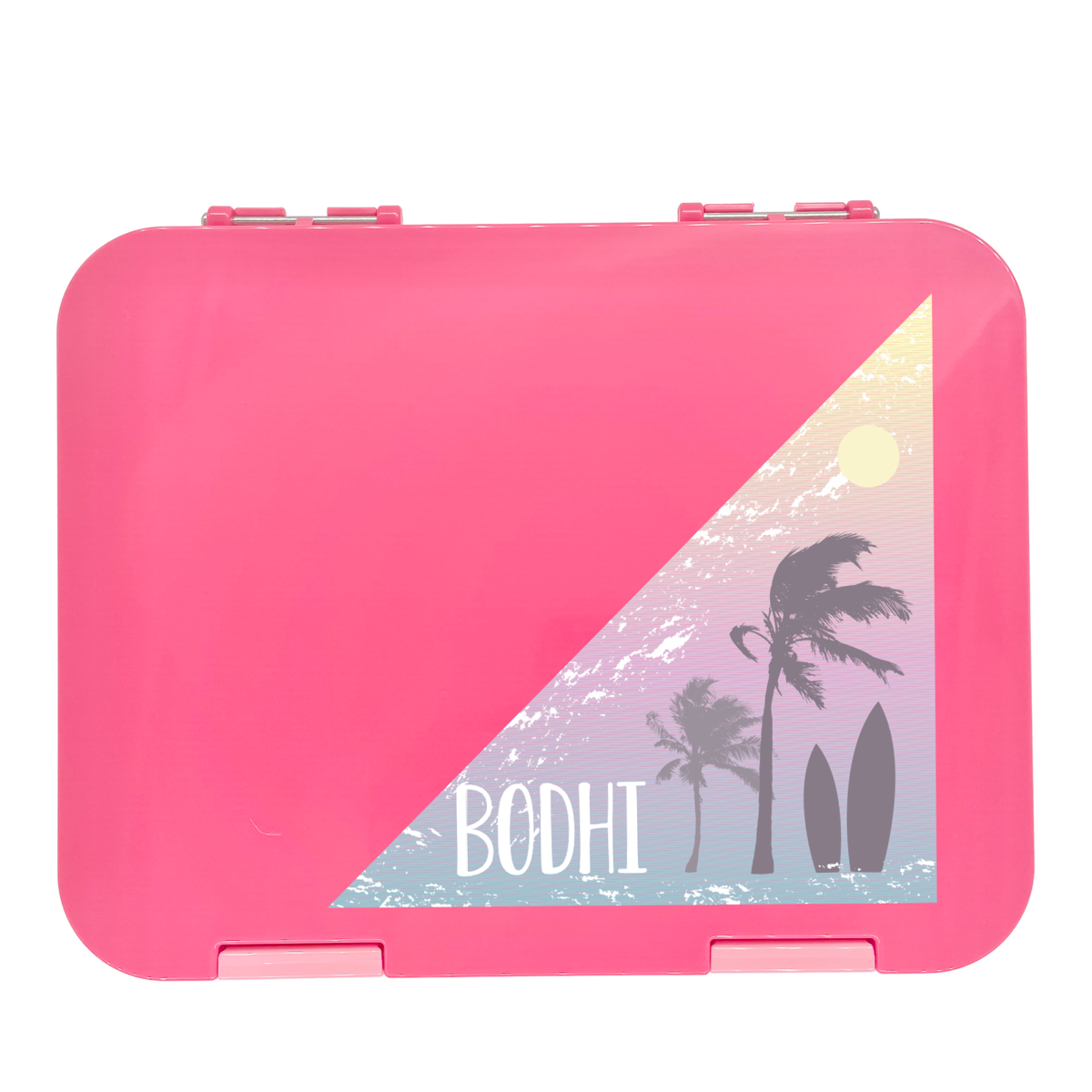 Timber Tinkers - Personalised Bento Box – Summer Vibes | Pink or Blue