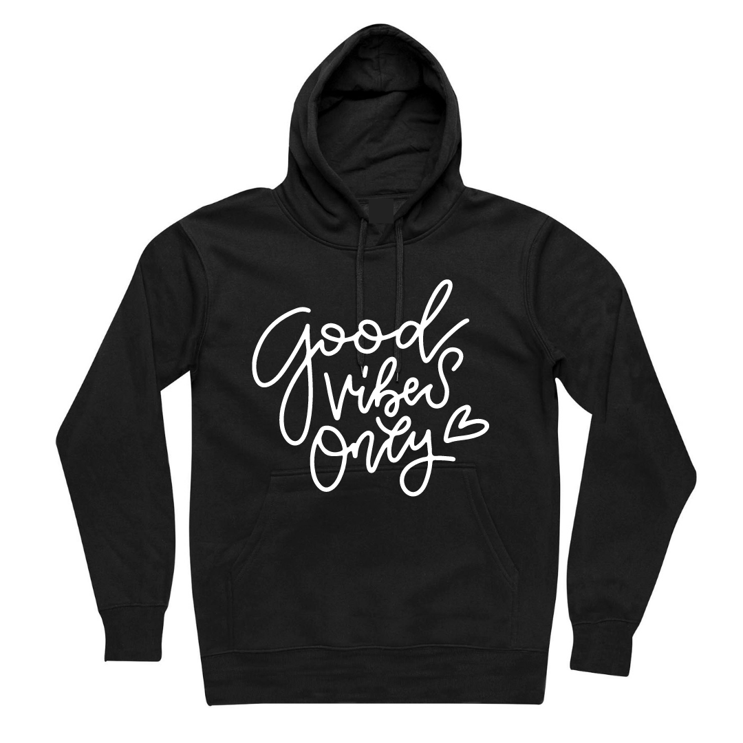 MLW By Design - Good Vibes Only Adult Fleece Hoodie