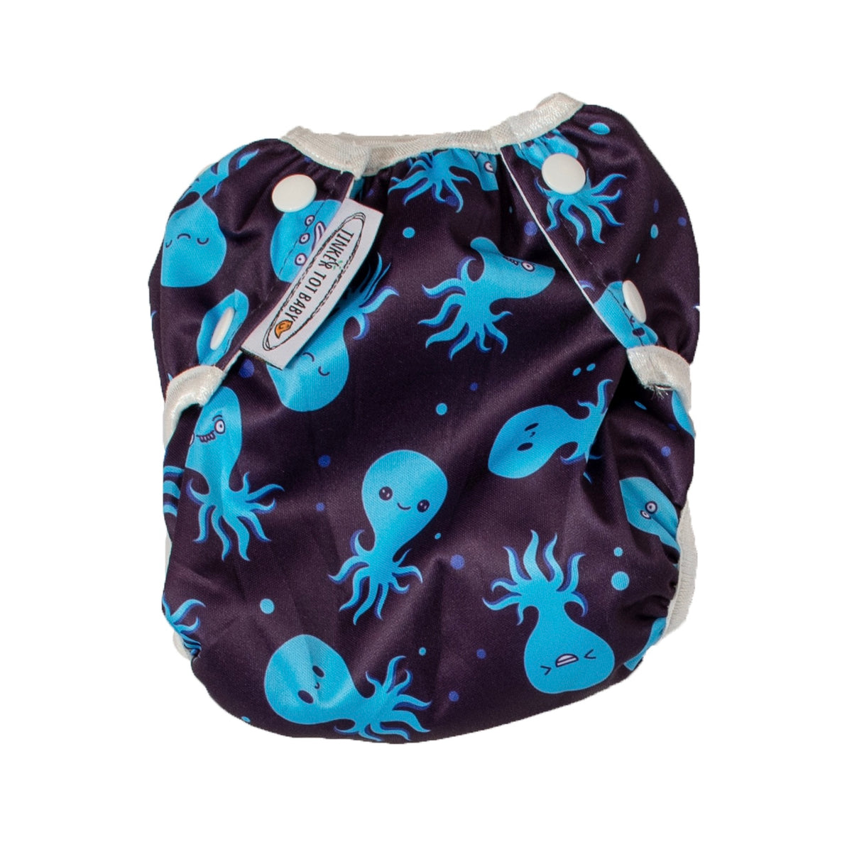Tinker Tot Baby - Reusable Swim Nappy – Smiling Octopus